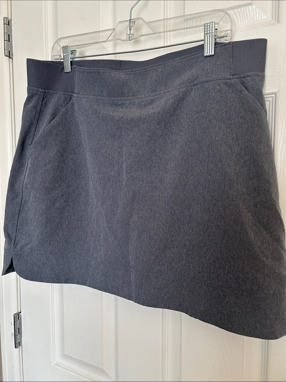 32* Cool Women's Gray Pull-On Skirt inner short 2 packets
